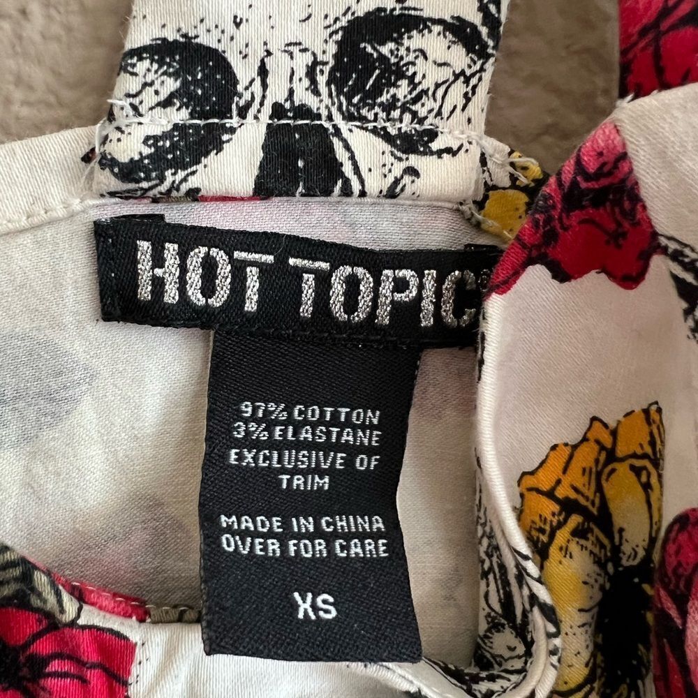 Hot Topic Skulls & Roses Mini Dress - Picture 6 of 8